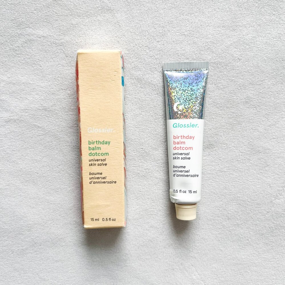 Glossier Birthday Balm Dotcom Lip Gloss